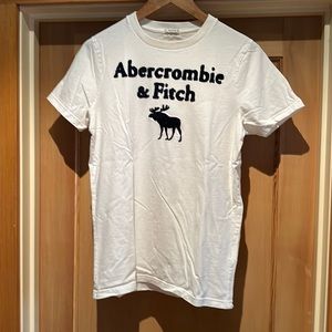 Abercrombie & Fitch Men’s Medium White Muscle T-Shirt